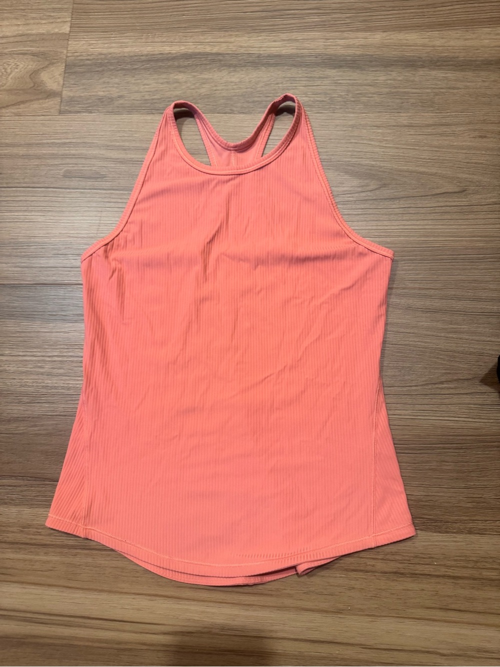 lululemon athletica Coral Ribbed Racerback Tank